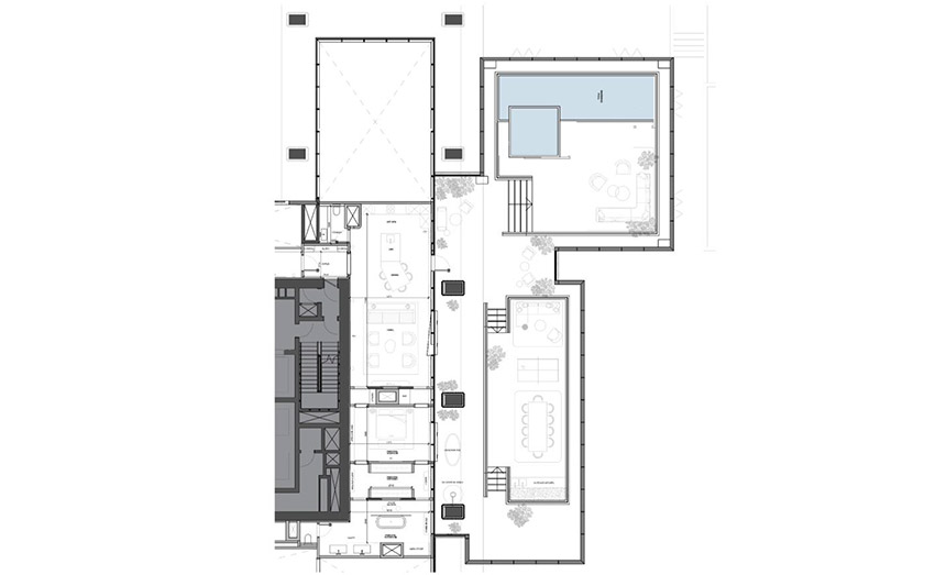 Rosewood Residences 1 Bedroom Apartment Floor Plan